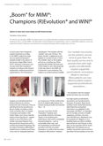 „Boom“ for MIMI®-Flapless: Champions (R)Evolution® and WIN!® PEEK